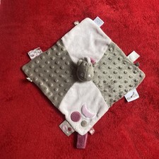 🇫🇷 DOUDOU PLAT DRAGON NOUKIE'S VICTORIA ET LUCIE LUNE ROSE TÉTINE TTBE