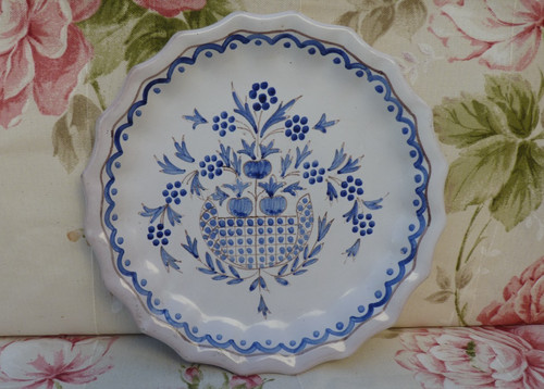 Assiette faience grenade - assiette, en