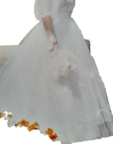 Robe mariée vintage - robe, 1984