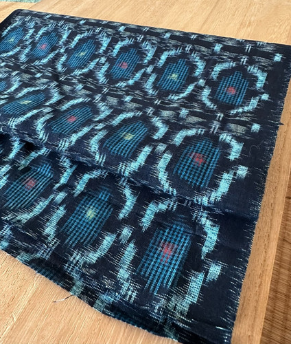 Tissu coton indigo japonais