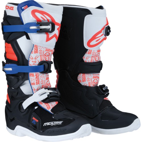 Bottes tech jeunesse rouge - bottes,