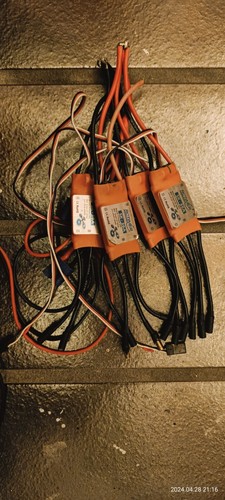 Lot esc time - time, ampères