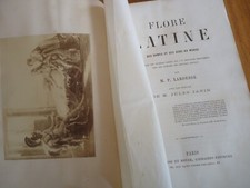 RARE FLORE LATINE LAROUSSE