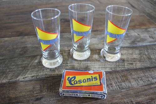 Verres casanis avec jeux - casanis,