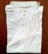 CHEMISE Vintage de costume neuve blanche - 70's 1970