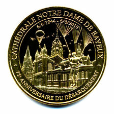 14 BAYEUX Cathédrale, 75ème Anniversaire du Débarquement, 2019, Monnaie de Paris