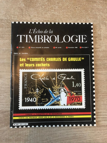 Revue écho timbrologie - revue, de