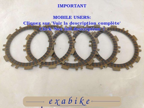 Disques garnis embrayage - disques,