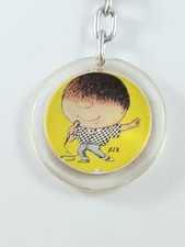 PORTE-CLES - CHOUCHOU - Mascotte, Yéyé, Sixties signé FIX - Boule SOLEIL - 1960s