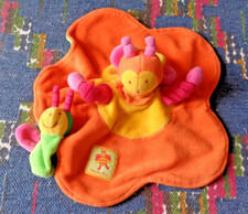 LP/   DOUDOU PLAT MOULIN ROTY LOUNA L'abeille ORANGE VERT EXC ETAT