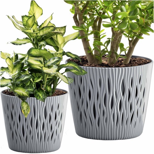 Pot fleurs avec insert - avec,