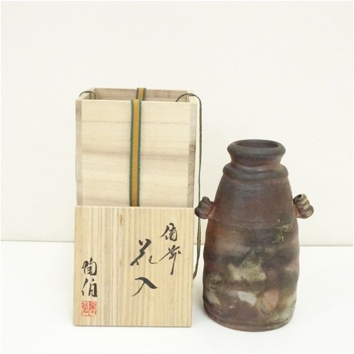 Vase ikebana japonais bizen - vase,