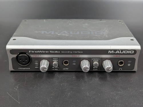Interface recording audio - interface, m-audio