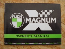 NOTICE D'UTILISATION CYCLOMOTEUR PUCH MAGNUM
