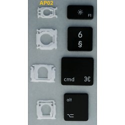 Kit touches clavier azerty - touches,