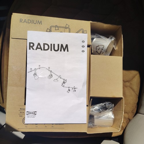 Ikea radium black - ikea,