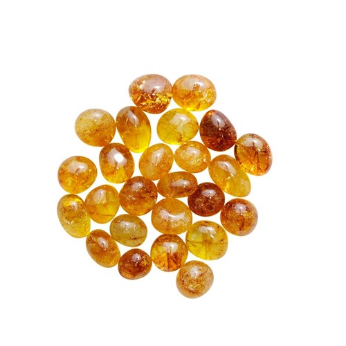 Pierre tumble citrine brute - pierre,