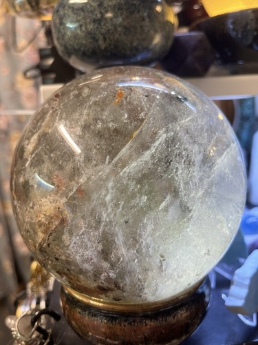Sphère quartz jardin - sphère,
