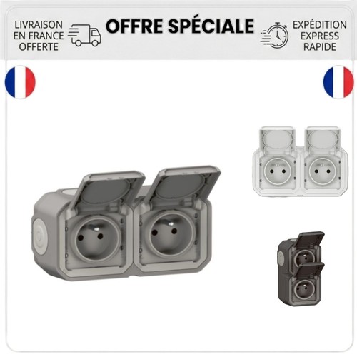Prise électrique double