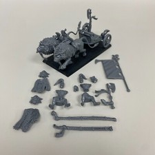 Chariot De Lion Blanc Haut