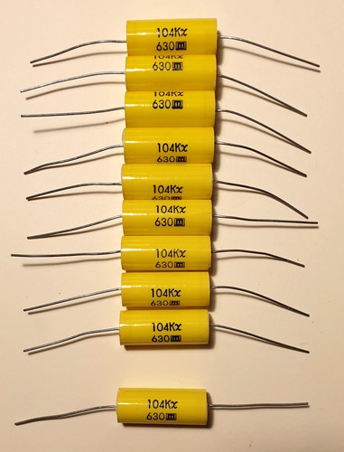 Lot condensateurs audio - lot, 10