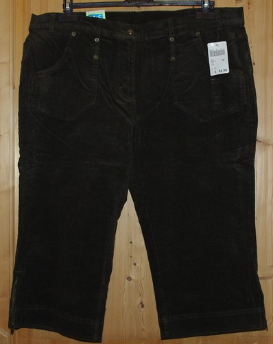 Pantacourt velours t - m&s,