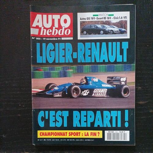 Auto hebdo 805 corrado - 805, vr6
