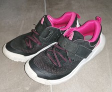 Chaussures tennis fille pointure 34 noires et roses