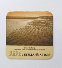Sous bock  bière Stella Artois Club