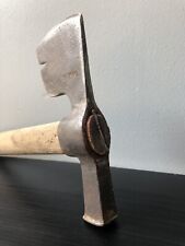 Vintage Ancien Marteau Hachette Couvreur Plâtrier Outil Métier Art Populaire