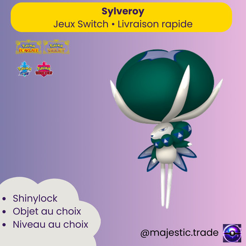 Sylveroy 6iv pokémon - •,