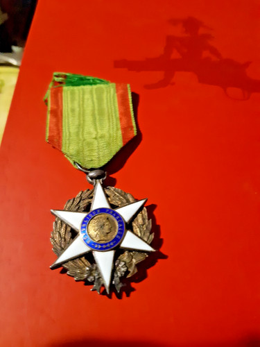 Superbe médaille email - !,