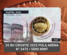 Piece 2 euros CROATIE 2025