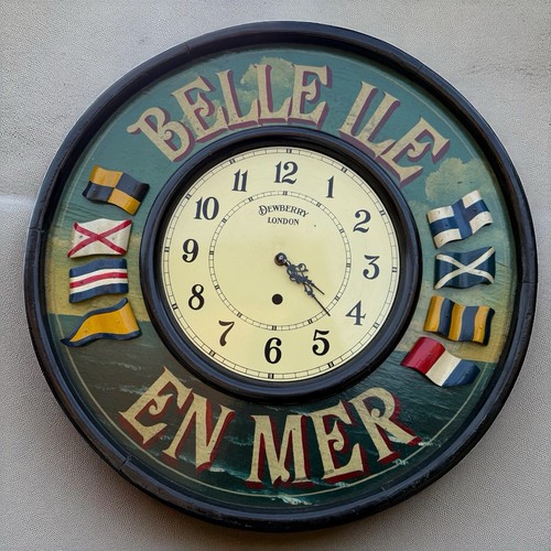 Grande pendule tableau bois - pendule,