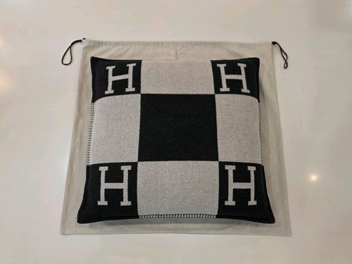 Hermès avalon pillow - hermès, gris