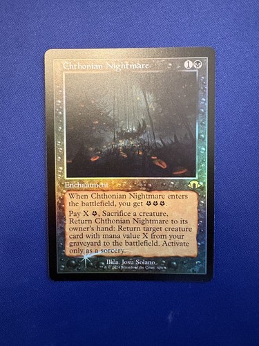 Cthonian nightmare retro - nightmare, (retro