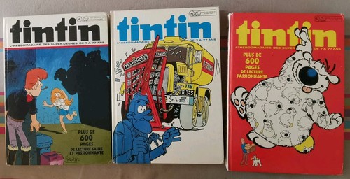 Recueils journal tintin belge - journal,