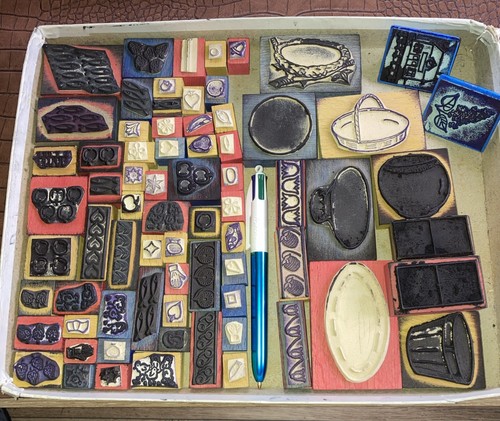 Lot ancien tampon scolaire - lot,
