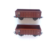 Lot Deux Wagons Piko Tombereau