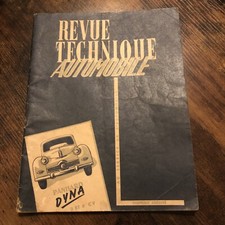REVUE TECHNIQUE AUTOMOBILE PANHARD DYNA 3 ET 4 CV 1955 / automobile 