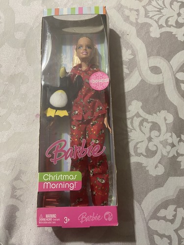 Christmas morning barbie - christmas,