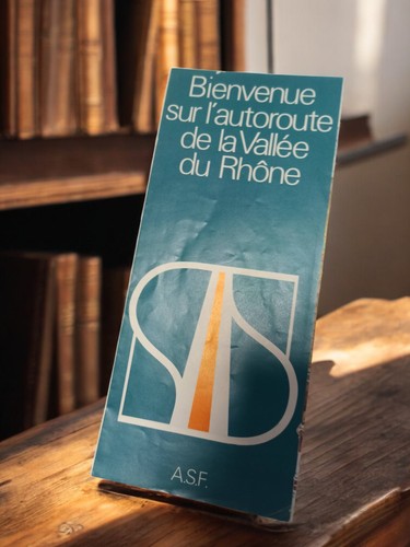 Carte routière ancienne