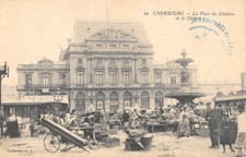 CPA 50 CHERBOURG / LA PLACE DU