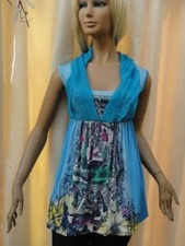 SAVE THE QUEEN : tunique bleu