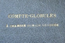 compte - globules a chambre humide graduée m. stiassnie - paris ( médecine )
