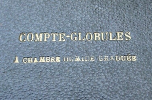 Compte globules a - globules,