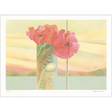 GARCIA-FONS Pierre - Lithographie originale "Bouquet de fleurs" 45x61cm
