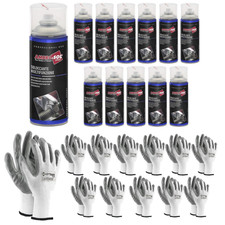 12 BOMBETTES SPRAY DÉBLOQUANT HD ML 400 LUBRIFIANT + 12 PAIRES DE GANTS AMBROSOL