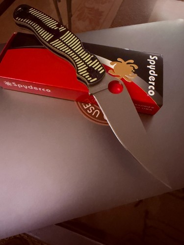 Spyderco military salt - spyderco,