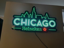 Rare Chicago Heineken Beer